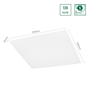 Algine Backlight Driner Panel LED 40W 4500lm 3000K