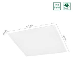 Algine Backlight Panel LED 30W 3400lm 3000K