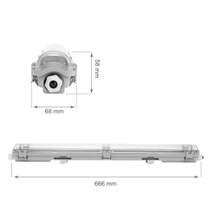 Limea LED Tube Slim Hermetyk 1x60cm T8 G13 IP65