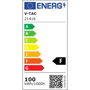 Naświetlacz LED 100W 8200lm 4000K biały VT-100