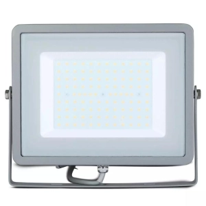 Naświetlacz LED 100W 8200lm 4000K IP65 szary VT-100