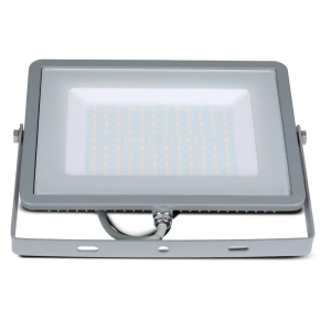 Naświetlacz LED 100W 8200lm 4000K IP65 szary VT-100