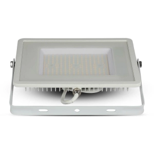 Naświetlacz LED 100W 11500lm 4000K SLIM biały VT-106