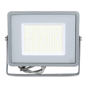 Naświetlacz LED 100W 11500lm 4000K SLIM szary VT-106