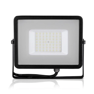 Naświetlacz LED 10W 800lm 6400K IP65 czarny VT-10