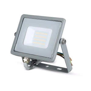 Naświetlacz LED 20 W szary VT-20 3000 K 1600 lm SKU 445 V-TAC