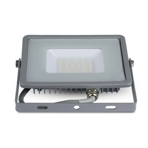 Naświetlacz LED 30W 2400lm 6400K IP65 szary VT-30