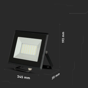 Naświetlacz LED 50W SMD E-Series czarny VT-4051 4000K 4250lm