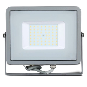 Naświetlacz LED 50W 4000lm 4000K IP65 szary VT-50