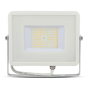 Naświetlacz LED 50W 5750lm 4000K IP65 SLIM biały 120lm/W VT-56