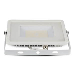 Naświetlacz LED 50W 6000lm 6400K IP65 SLIM biały 120lm/W VT-56
