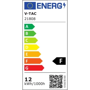 Plafon LED 12W 900lm 4000K VT-13 z czujnikiem ruchu