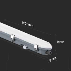 Lampa hermetyczna 120cm IP65 LED 36W 4320lm 6500K VT-120137E