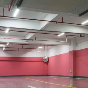 Lampa hermetyczna 150cm IP65 LED 48W 5760lm 4000K VT-150149S czujnik ruchu mikrofalowy