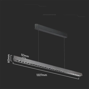 Lampa linear LIFUD 120cm LED 36W 2880lm CCT VT-7-36