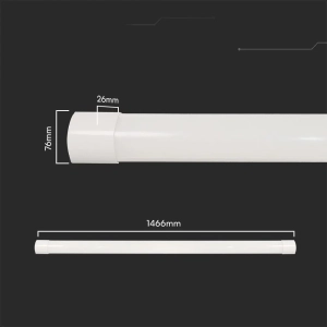 Lampa liniowa 150cm LED 50W 6000lm CCT VT-8350CCT