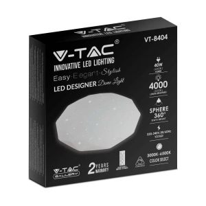 Lampa sufitowa LED 40W 4000lm CCT VT-8404