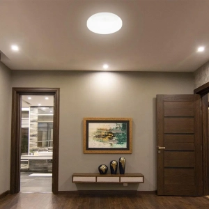 Lampa sufitowa IP44 LED 15W 1300lm CCT VT-81004 czujnik ruchu PIR