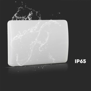 Lampa sufitowa IP65 LED 12W 1100lm 4000K VT-81006 czujnik zmierzchu