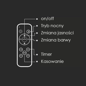 Lampa sufitowa LED 60W 6000lm CCT VT-8564
