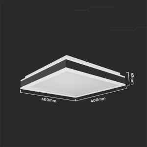 Lampa sufitowa LED 38W 4000lm 4000K VT-7757-B