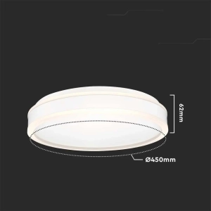 Lampa sufitowa LED 24W 2500lm 4000K VT-7780