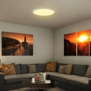 Lampa sufitowa IP44 LED 24W 2500lm 6500K VT-8624