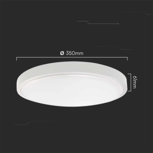 Lampa sufitowa IP44 LED 36W 3820lm 4000K VT-8630