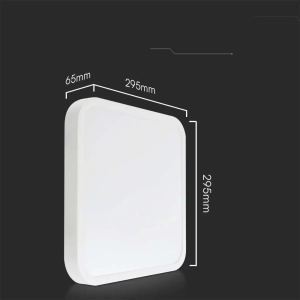 Lampa sufitowa IP44 LED 18W 1830lm 4000K VT-8618S czujnik ruchu mikrofalowy