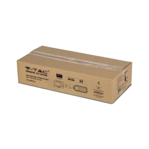 Lampa uliczna IP65 LED 50W 5000lm 6500K VT-59ST-S czujnik zmierzchowy