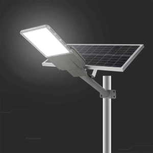 Lampa uliczna solarna IP65 LED 40W 2500lm 6500K VT-15111ST