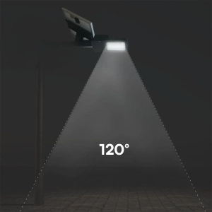 Lampa uliczna solarna IP65 LED 50W 4000lm 4000K VT-ST201