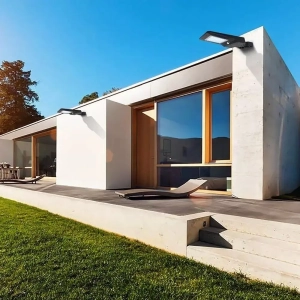 Lampa uliczna solarna IP65 LED 40W 6000lm 4000K VT-ST42 czujnik ruchu PIR