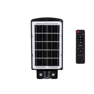 Lampa uliczna solarna IP65 LED 6W 800lm 6000K VT-ST63W