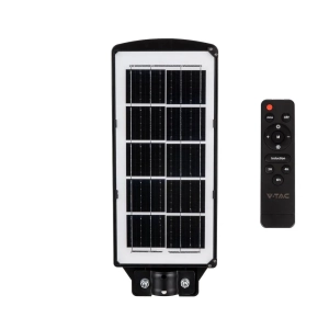 Lampa uliczna solarna IP65 LED 8W 1000lm 6000K VT-ST120W