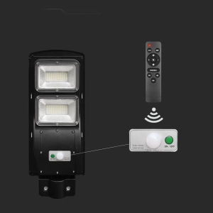 Lampa uliczna solarna IP65 LED 8W 1000lm 6000K VT-ST120W