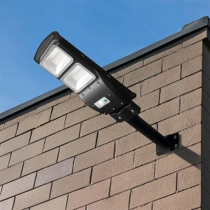 Lampa uliczna solarna IP65 LED 8W 1000lm 6000K VT-ST120W