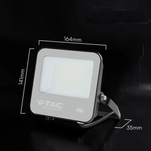 Naświetlacz LED 50W 9250lm 4000K IP65 czarny VT-4456
