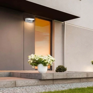 Naświetlacz IP65 LED 17W 2520lm 3000K VT-11020S czujnik ruchu PIR