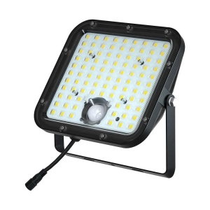 Naświetlacz solarny IP65 LED 30W 4800lm 6400K VT-432 czujnik ruchu PIR