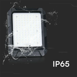 Naświetlacz solarny IP65 LED 10W 1000lm 4000K VT-55W