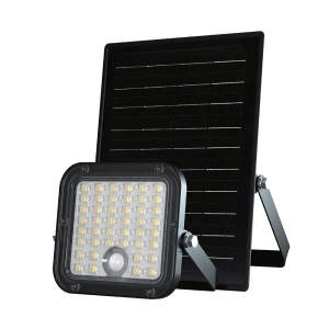 Naświetlacz solarny IP65 LED 10W 1500lm CCT VT-411CCT czujnik ruchu PIR V-TAC