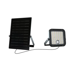 Naświetlacz solarny IP65 LED 10W 1500lm CCT VT-411CCT czujnik ruchu PIR