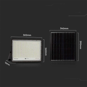 Naświetlacz solarny IP65 LED 30W 2600lm 6400K VT-240W