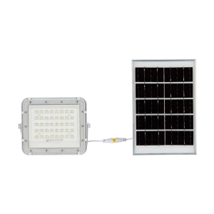 Naświetlacz solarny IP65 LED 6W 400lm 6400K VT-40W-W V-TAC