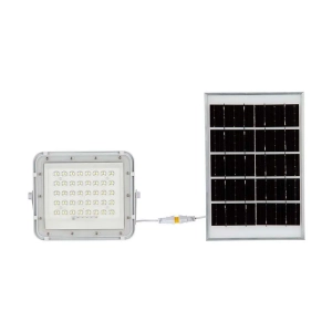 Naświetlacz solarny IP65 LED 10w 800lm 6400K VT-80W-W V-TAC