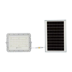 Naświetlacz solarny IP65 LED 15w 1200lm 4000K VT-120W-W V-TAC