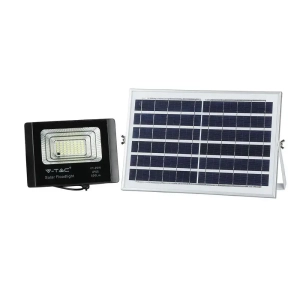 Naświetlacz solarny IP65 LED 12W 550lm 6000K VT-25W V-TAC