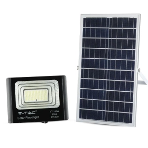 Naświetlacz solarny IP65 LED 35W 2450lm 6000K VT-100W V-TAC