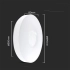 Lampa sufitowa LED 40W 4000lm CCT VT-8565